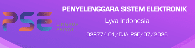 Terdaftar sebagai Penyelenggara Sistem Elektronik (PSE) Lingkup Privat Kominfo - PT LYVA INDONESIA GROUP
